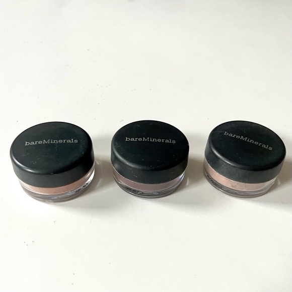 π·οΈ Bare Minerals neutral metallic & purple metallic eye shadow set of 3 - Picture 2 of 12